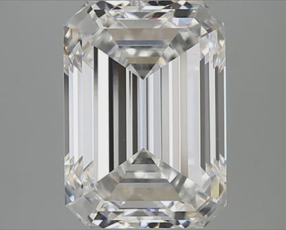 5 CT Emerald Cut Lab Grown Diamond IGI Certified