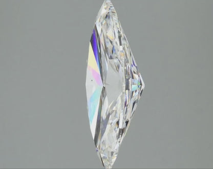 2 CT Marquise Cut Lab Grown Diamond IGI Certified
