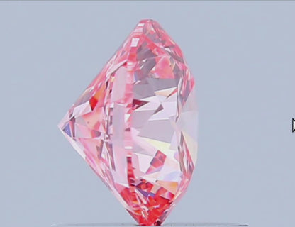 1 CT Fancy Pink Lab-Grown Diamond IGI Certified