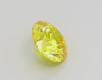 1.07 CT Fancy Yellow Lab-Grown Diamond IGI Certified