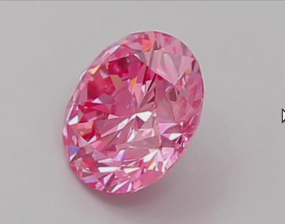 1 CT Fancy Pink Lab-Grown Diamond IGI Certified