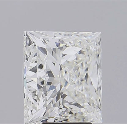 5 CT Princess Cut Lab Grown Diamond IGI Certified