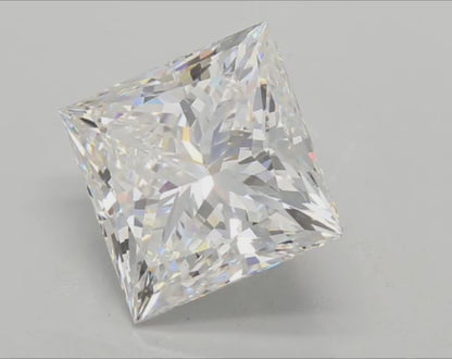 5 CT Princess Cut Lab Grown Diamond IGI Certified