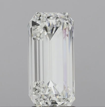 5 CT Emerald Cut Lab Grown Diamond IGI Certified