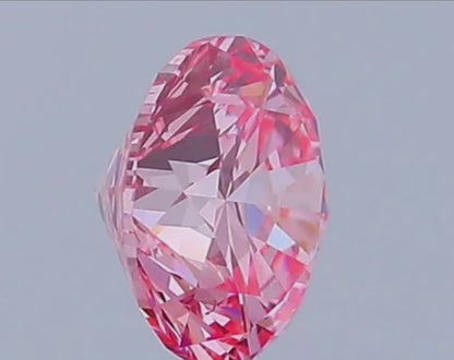 1 CT Fancy Pink Lab-Grown Diamond IGI Certified