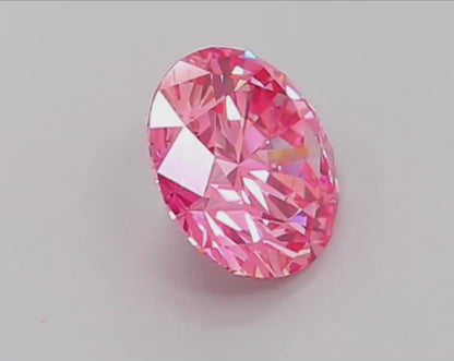 1 CT Fancy Pink Lab-Grown Diamond IGI Certified