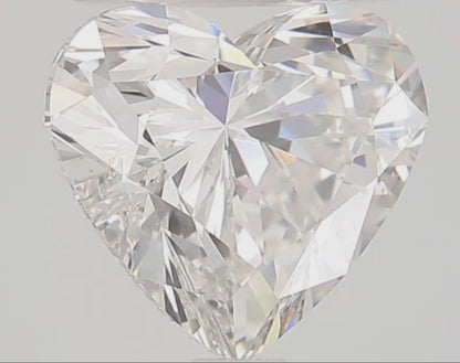 2 Carat Heart Cut Lab Grown Diamond IGI Certified