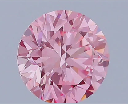 1 CT Fancy Pink Lab-Grown Diamond IGI Certified
