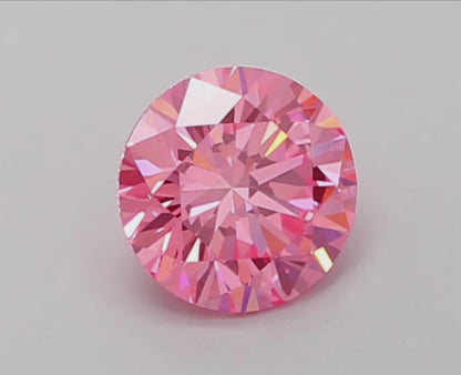 1 CT Fancy Pink Lab-Grown Diamond IGI Certified
