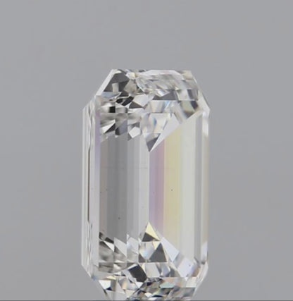 5 CT Emerald Cut Lab Grown Diamond IGI Certified