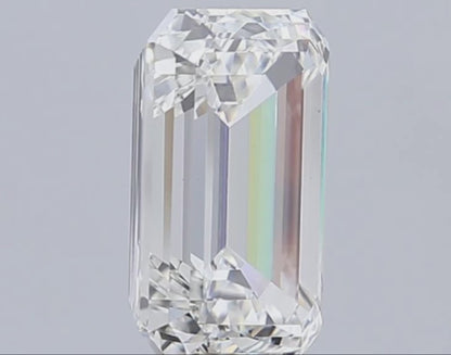 5 CT Emerald Cut Lab Grown Diamond IGI Certified