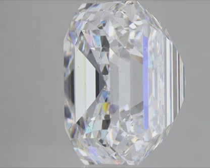 5 CT Square Emerald Cut Lab Grown Diamond IGI Certified