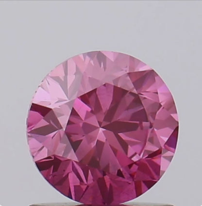 1 CT Fancy Pink Lab-Grown Diamond IGI Certified