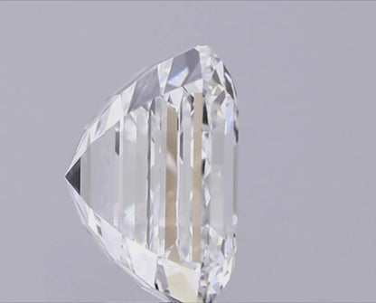 5 CT Square Emerald Cut Lab Grown Diamond IGI Certified