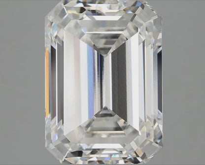 5 CT Emerald Cut Lab Grown Diamond IGI Certified