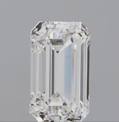 5 CT Emerald Cut Lab Grown Diamond IGI Certified