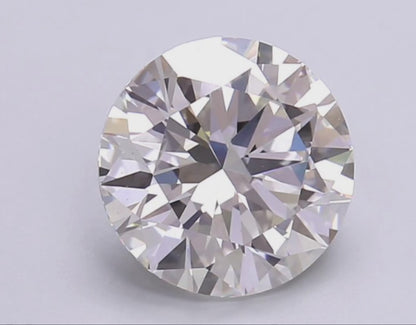 3 CT Round Cut Lab-Grown Diamond IGI Certified