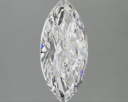2 CT Marquise Cut Lab Grown Diamond IGI Certified