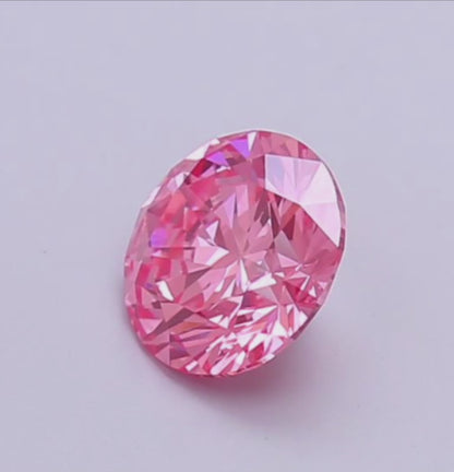 1 CT Fancy Pink Lab-Grown Diamond IGI Certified