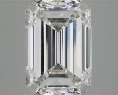 4 CT Emerald Cut Lab Grown Diamond IGI Certified