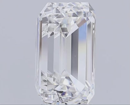 5 CT Emerald Cut Lab Grown Diamond IGI Certified