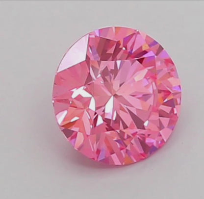 1 CT Fancy Pink Lab-Grown Diamond IGI Certified