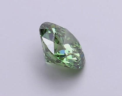 1 CT Fancy Green Lab-Grown Diamond IGI Certified