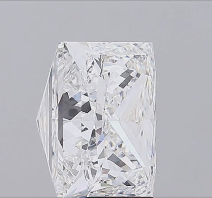 5 CT Princess Cut Lab Grown Diamond IGI Certified