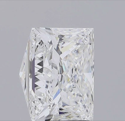5 CT Princess Cut Lab Grown Diamond IGI Certified
