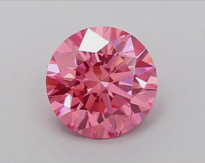 1 CT Fancy Pink Lab-Grown Diamond IGI Certified