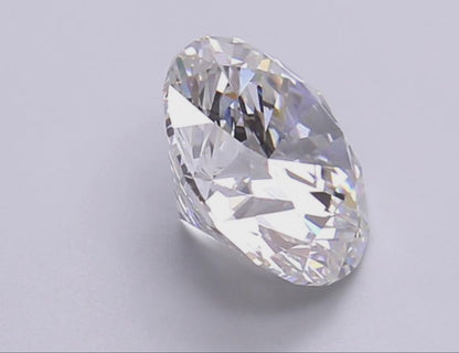 3 CT Round Cut Lab-Grown Diamond IGI Certified